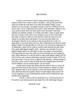 Esszék 'Vēstule Soledadai (angļu val.)', 1.                