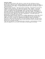 Esszék 'The WRT Case Executive Summary', 1.                