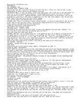 Esszék 'This Is an Adapted Screen Play from "Waiting for the Barbarians" by Cotzee', 1.                