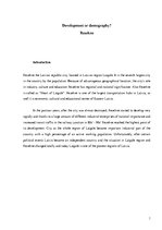 Kutatási anyagok 'Demography of Rezekne 1990 - 2015', 1.                