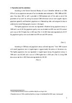 Kutatási anyagok 'Demography of Rezekne 1990 - 2015', 2.                