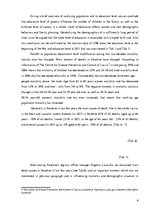 Kutatási anyagok 'Demography of Rezekne 1990 - 2015', 6.                