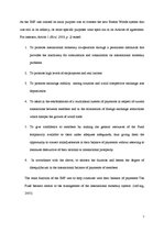 Kutatási anyagok 'The Role of IMF and its Impact on Latvia and Argentina', 7.