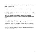 Kutatási anyagok 'The Role of IMF and its Impact on Latvia and Argentina', 42.