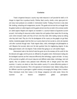 Összefoglalók, jegyzetek 'Trade', 14.                