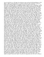 Esszék 'Evaluation of Lord of the Flies, a Story by William Golding', 1.                