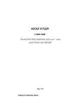 Kutatási anyagok 'Adolf Hitler', 1.                