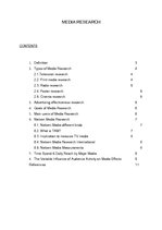 Kutatási anyagok 'Media Research (Advertising Research) ', 1.                