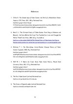 Kutatási anyagok 'Video Game History', 10.                