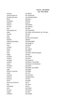 Összefoglalók, jegyzetek 'Krievu - vācu vārdu tulkojumi', 9.                