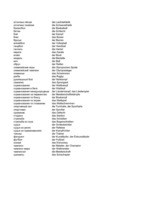 Összefoglalók, jegyzetek 'Krievu - vācu vārdu tulkojumi', 34.                