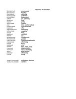 Összefoglalók, jegyzetek 'Krievu - vācu vārdu tulkojumi', 54.                