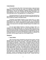 Üzleti tervek 'International Business Analysis - Swatch', 5.                