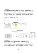 Kutatási anyagok 'Statistics Report: Mobile Phone Usage During Lectures and Its Impact', 17.                