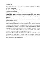 Záródolgozatok 'Philosophical Aspect of the Concept Death in S.Beckett's Play "Waiting for Godot', 3.                