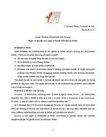 Kutatási anyagok 'Paper on Specific Case Study of Latvia (EU)/Russia Border', 1.                