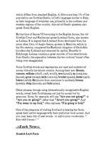 Kutatási anyagok 'Scotland', 7.                