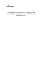 Kutatási anyagok 'Scotland', 15.                