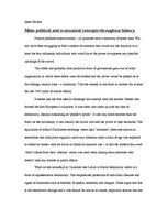 Kutatási anyagok 'Main Political and Economical Concepts Throughout History', 1.                