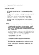 Összefoglalók, jegyzetek 'Petőfi Sándor tájköltészete', 2.                