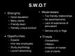 Prezentációk 'SWOT Analyse of Company "Up the Ground"', 5.                