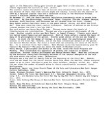 Esszék 'American Unrest In the Civil War ', 2.                