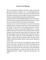 Esszék 'The Last of the Mohicans', 1.                