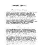 Esszék 'Christmas in the USA', 1.                