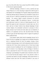 Esszék 'Is there knowledge we should not seek?', 3.                