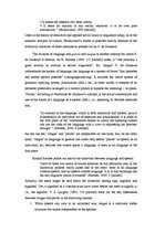 Kutatási anyagok 'F. de Saussure’s Semiotic Theory: the Basic Terms', 6.                