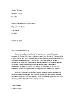 Minták 'Complaint Letter', 1.                