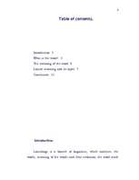 Kutatási anyagok 'Lexicology', 2.                