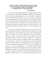 Kutatási anyagok 'Death of Love in E.Hemingway's "The Sun Also Rises"', 2.                