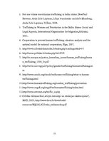 Kutatási anyagok 'Trafficking in Human Beings', 13.                