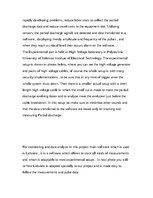 Kutatási anyagok 'Partial Discharge in High Voltage Cables', 6.                