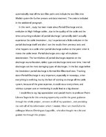 Kutatási anyagok 'Partial Discharge in High Voltage Cables', 10.                