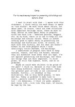 Esszék 'Far too much Money is Spent on Preserving Old Buildings and Historic Sites', 1.                