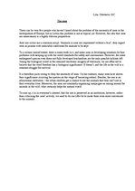 Esszék 'The Zoos', 1.                