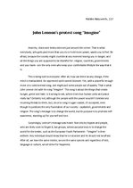 Esszék 'Description of the Song Imagine', 1.                