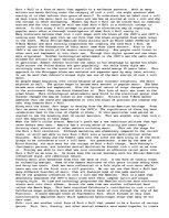 Esszék 'Rock n Roll: Past to Present ', 1.                