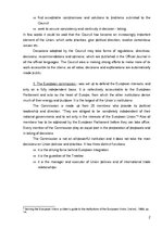 Összefoglalók, jegyzetek 'Institutions of the European Union and Their Competence', 2.                
