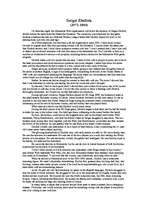 Esszék 'Sergei Zholtok', 1.                