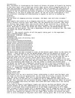 Összefoglalók, jegyzetek 'Fitness Coursework', 1.                