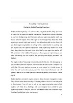 Kutatási anyagok 'What Do We Need to Know about Students to Teach Them?', 4.                