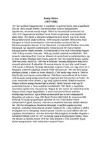 Összefoglalók, jegyzetek 'Arany János élete és költészete', 1.                