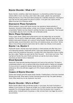 Prezentációk 'Bipolar Disease', 12.                