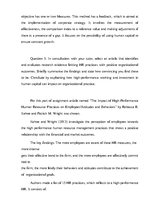 Kutatási anyagok 'Managing and Co-ordinating the Human Resources Function', 10.                