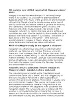 Összefoglalók, jegyzetek 'Angol érettségi szóbeli témakörök', 3.                