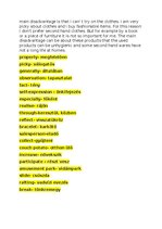 Összefoglalók, jegyzetek 'Angol érettségi szóbeli témakörök', 6.                