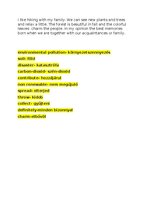 Összefoglalók, jegyzetek 'Angol érettségi szóbeli témakörök', 8.                